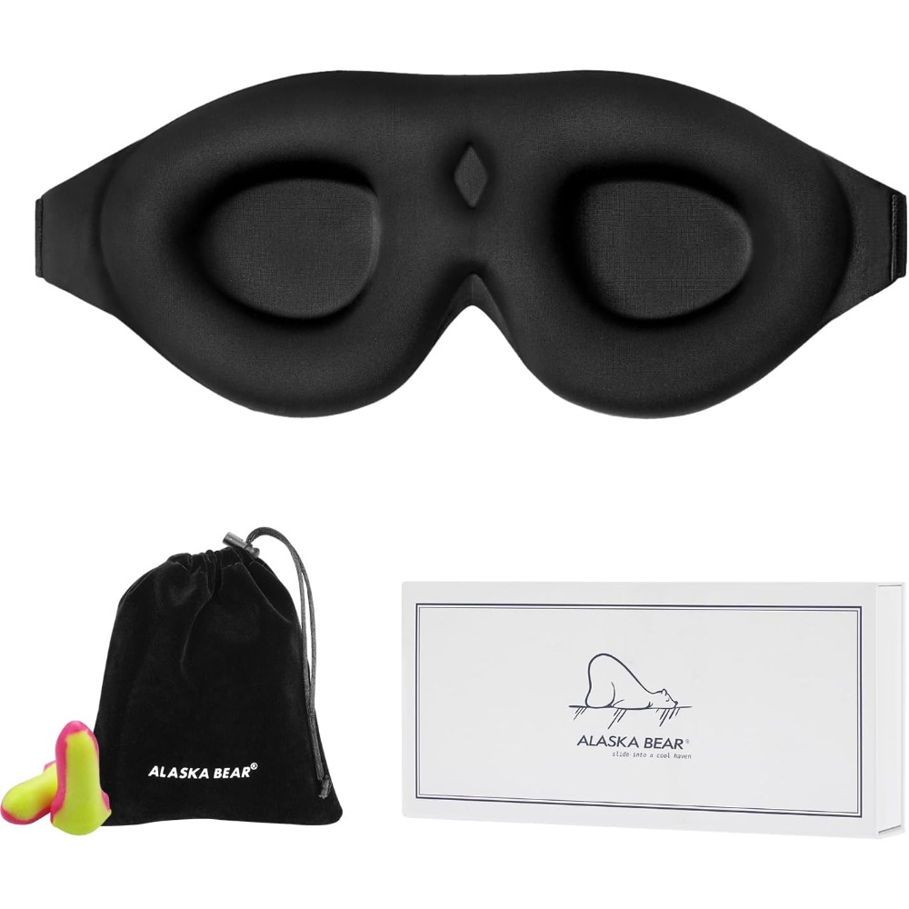 Earplug Set Foam - Sleep Mask Memory Foam Contoured Eye