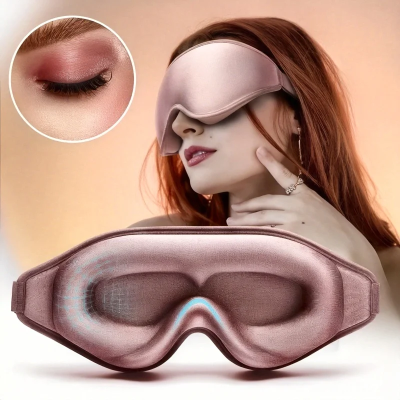 Travel Accessories Unisex - Super Soft 3D Silk Sleeping Eye