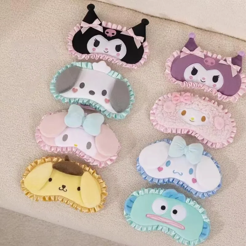 Travel Accessories For Japan - New cute Melody cartoon eye mask