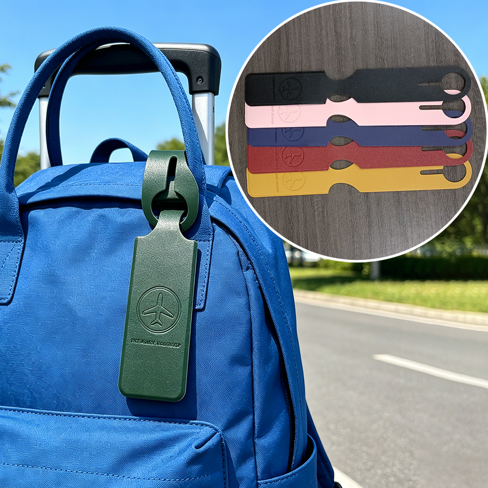Travel Accessories Logo - 5Pcs Random Color Travel Bag Tags,