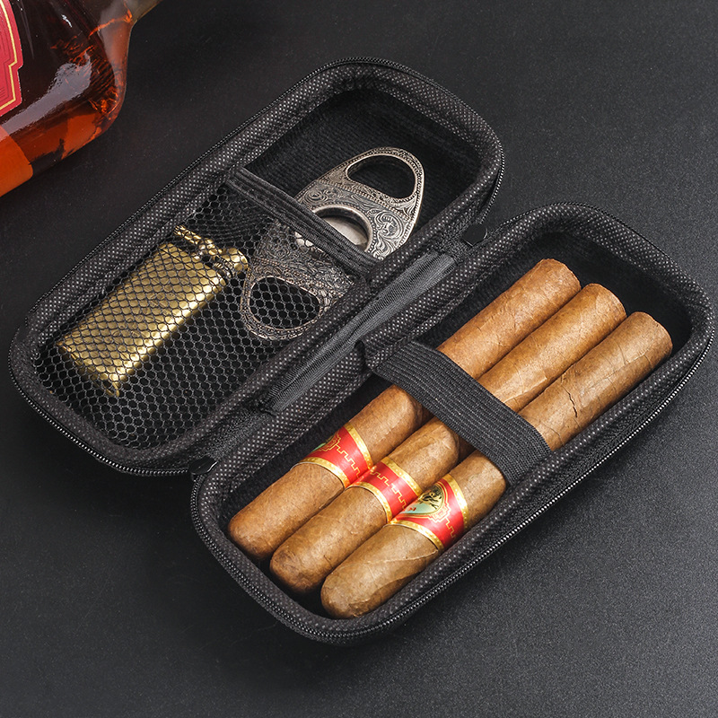 Travel Accessories Bag - 1pc Portable Cigar Travel Case EVA