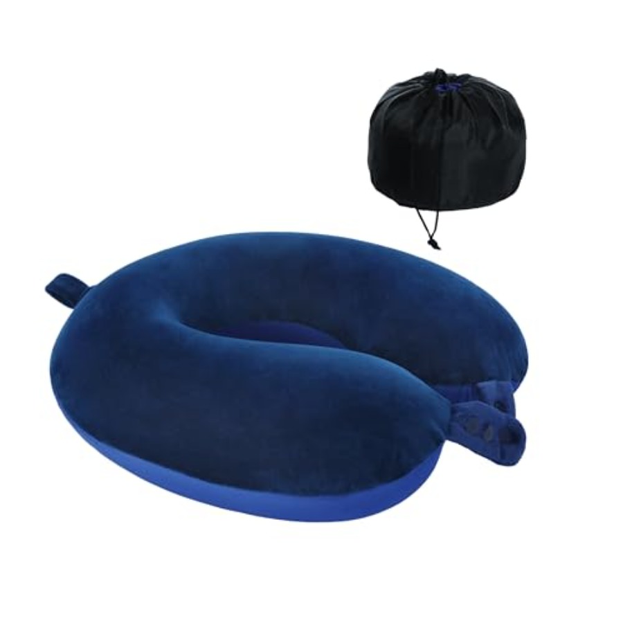 Neck Pillow Memory Foam - Travel Neck Pillow, Top Memory Foam