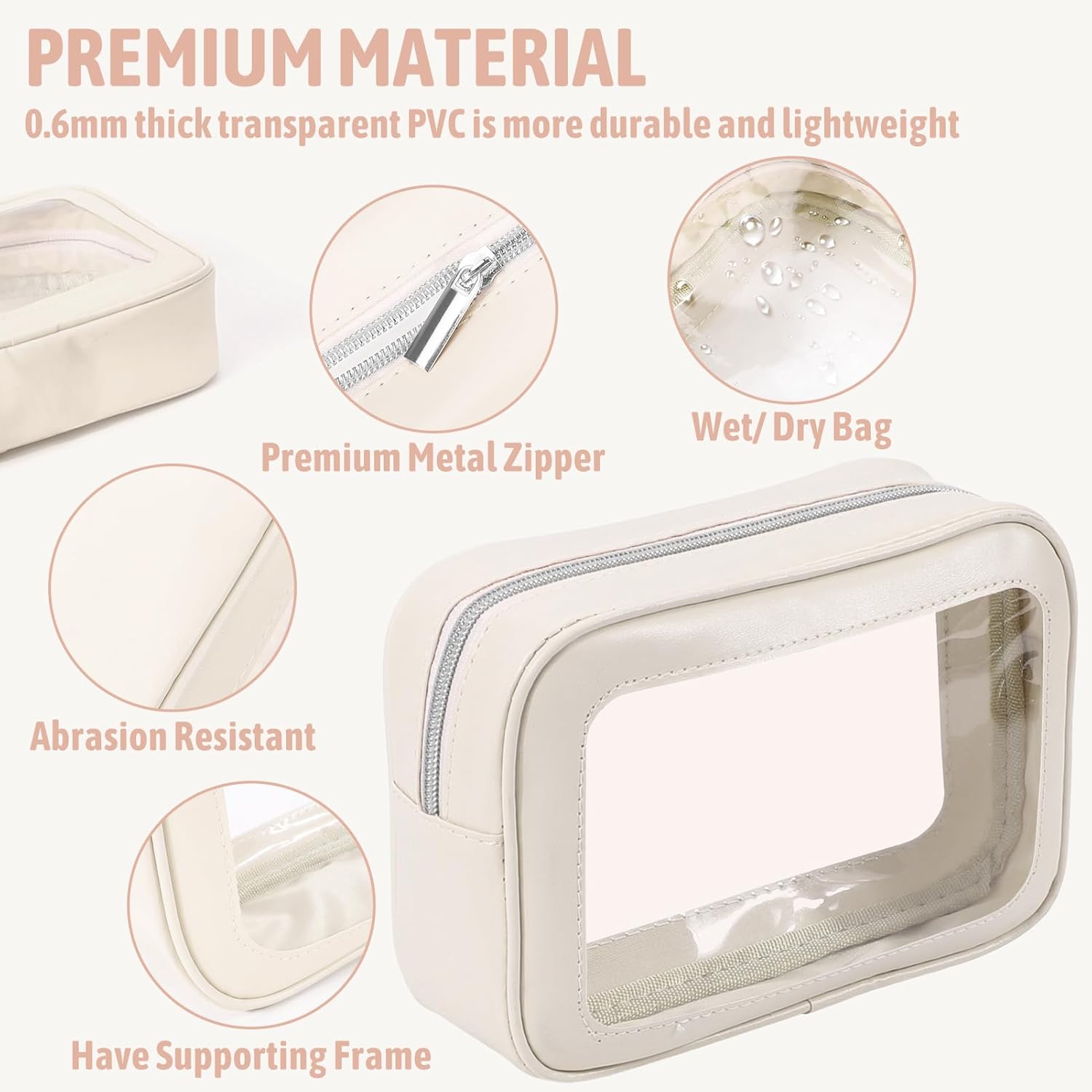 5PCS Diaper Bag Organizer Pouc - Toiletry Bag Tsa recensie en prijs
