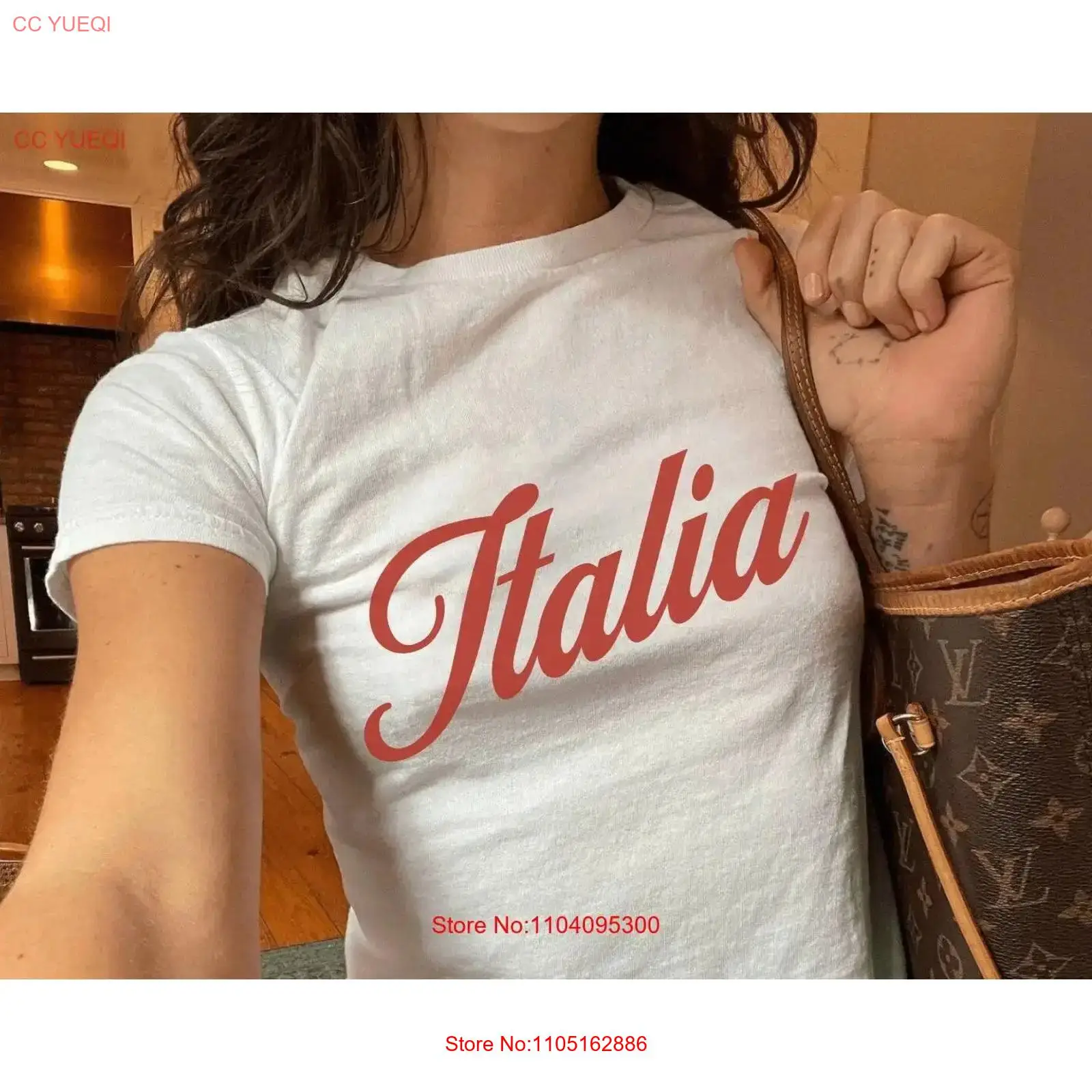 Italia T Shirt 90's Baby Y2K T - Travel Z recensie en prijs