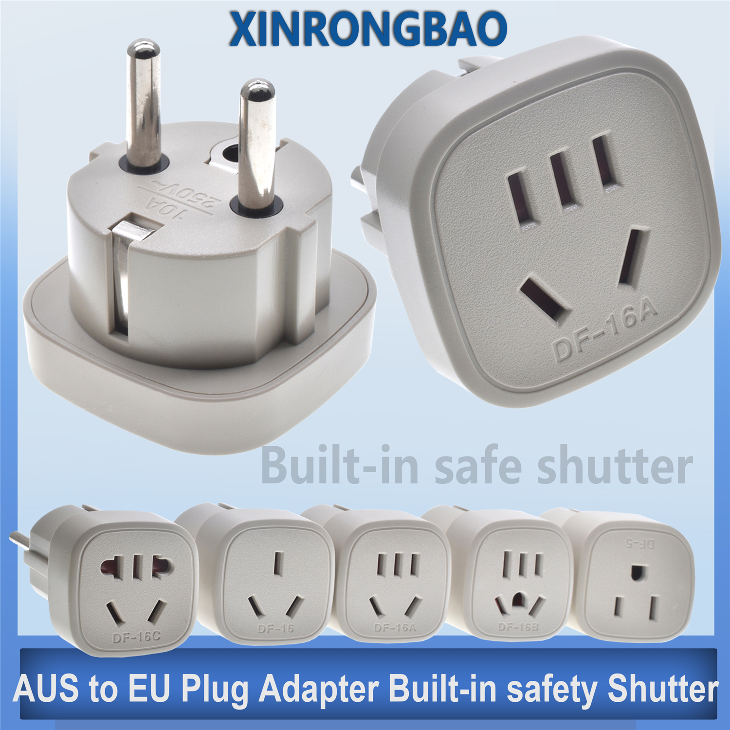 US AU to EU Plug Adapter Type- - Travel Accessories Europe recensie en prijs
