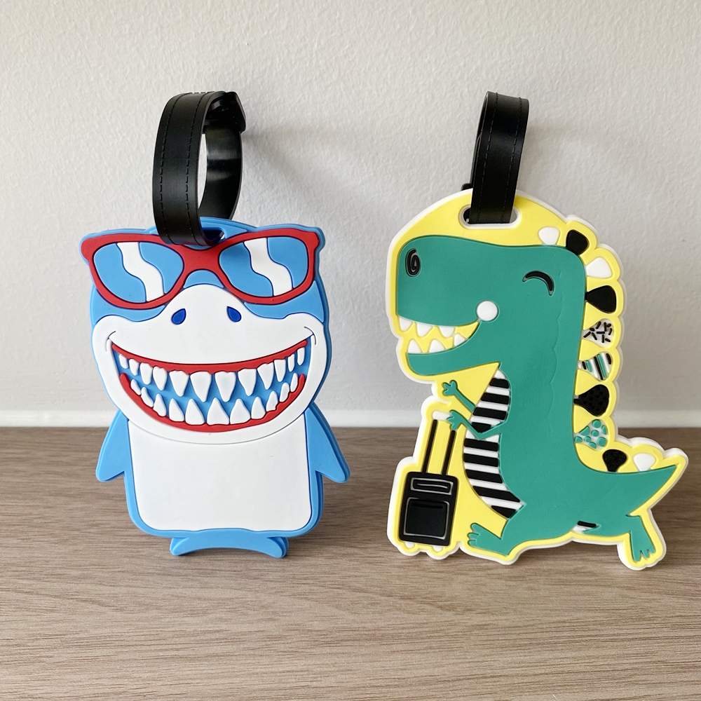 1pc/2pcs Travel Cute Dinosaur  - Travel Accessories Logo recensie en prijs