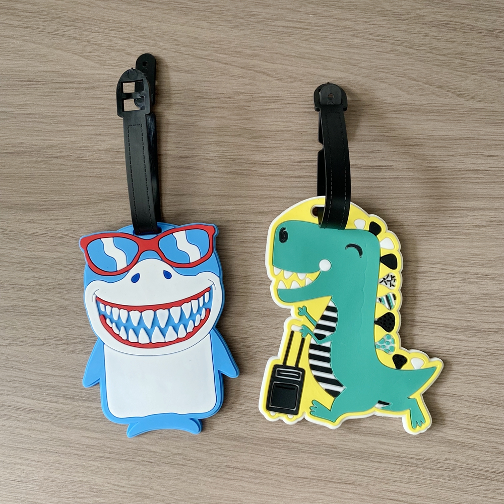 1pc/2pcs Travel Cute Dinosaur  - Travel Accessories Logo recensie en prijs