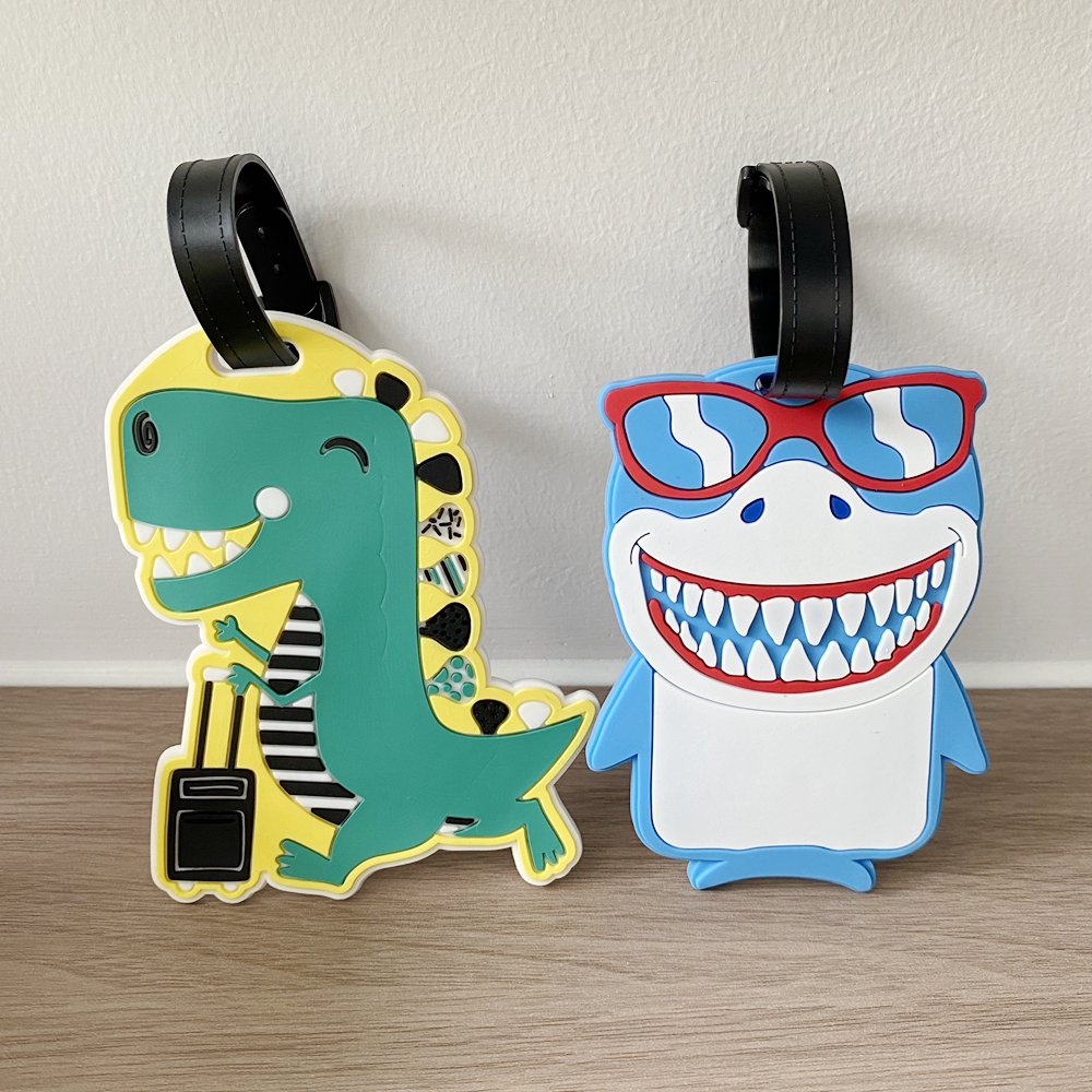 1pc/2pcs Travel Cute Dinosaur  - Travel Accessories Logo recensie en prijs