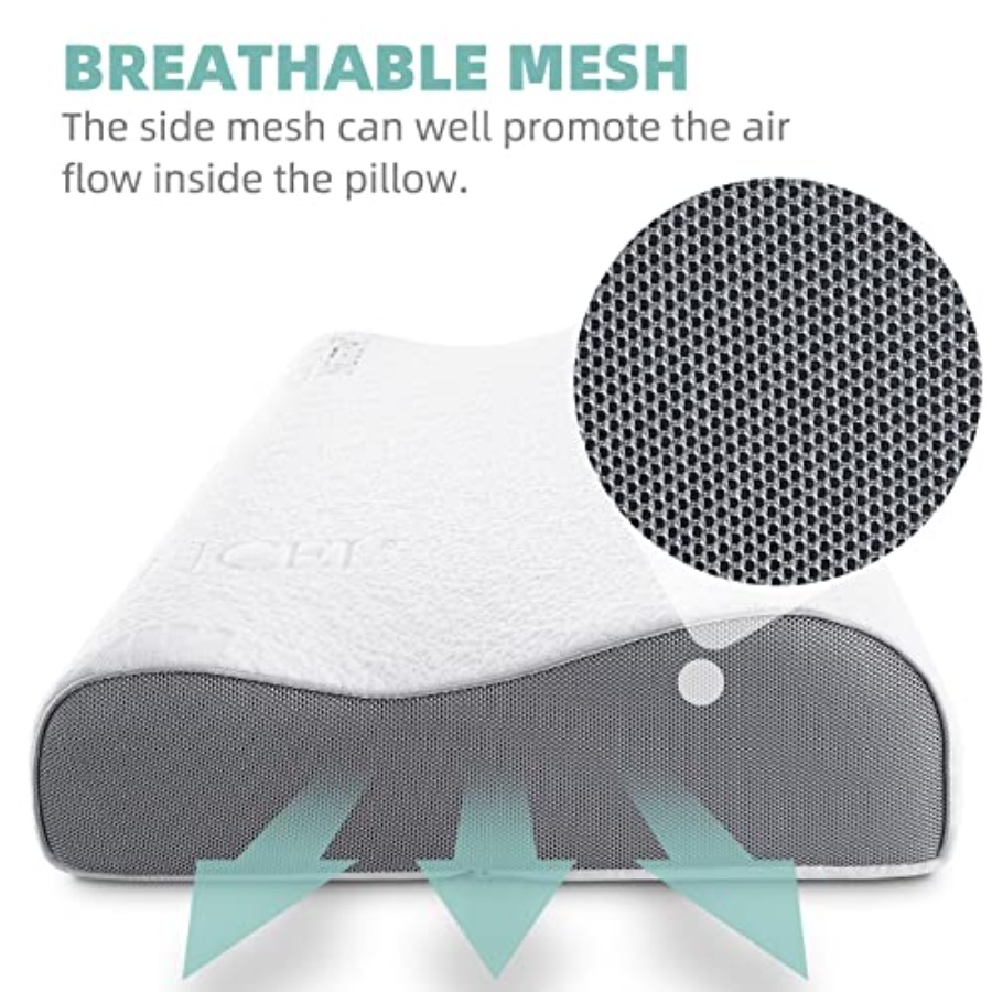 Cervical Neck Pillow, Soft Con - Neck Pillow Memory Foam recensie en prijs