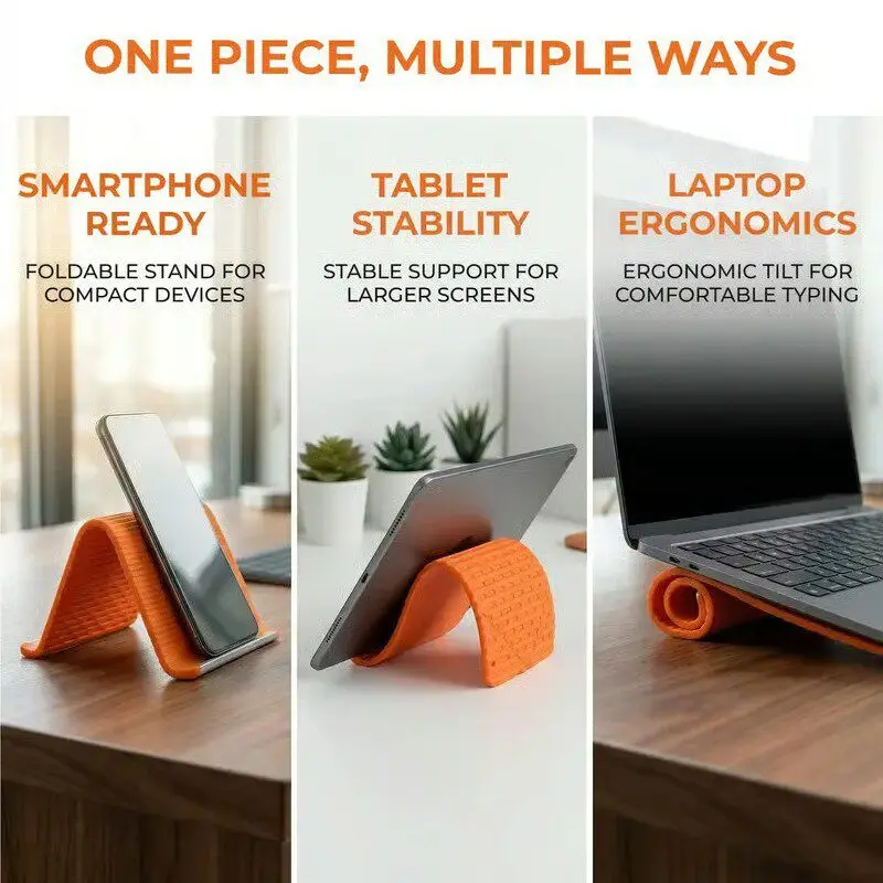 Silicone Foldable Phone Stand  - Travel Accessories To Gift recensie en prijs