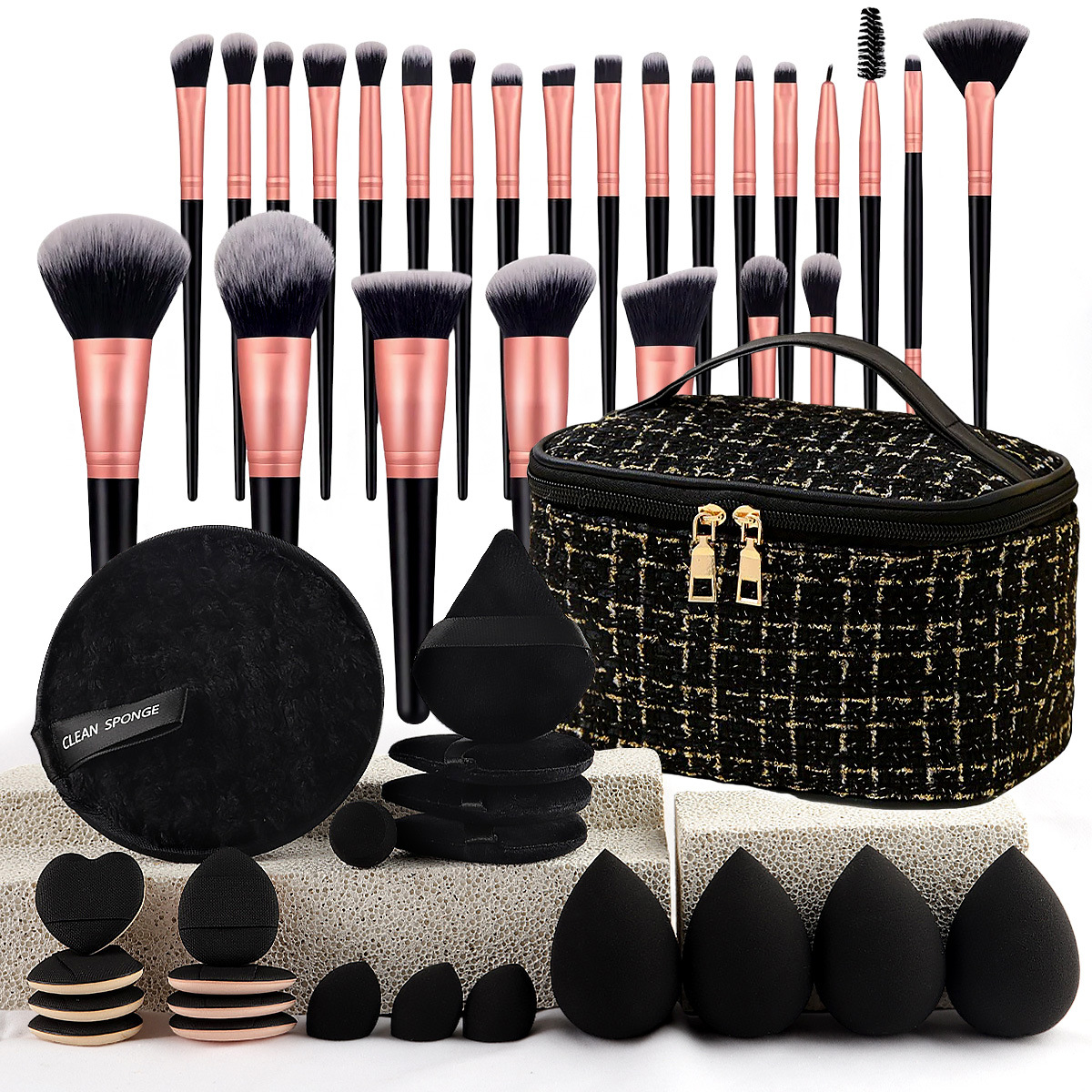 Makeup Brush Set Chic Fragranc - Travel Accessories Toiletries recensie en prijs