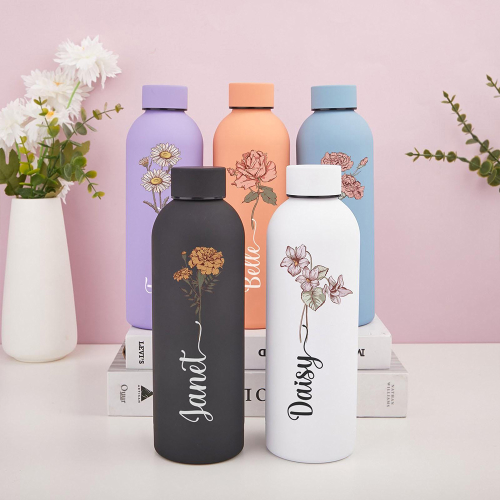 Customized floral water bottle - Portable Travel Kettle recensie en prijs