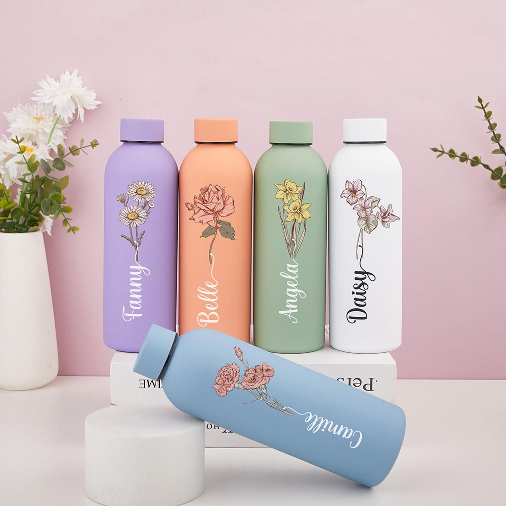 Customized floral water bottle - Portable Travel Kettle recensie en prijs