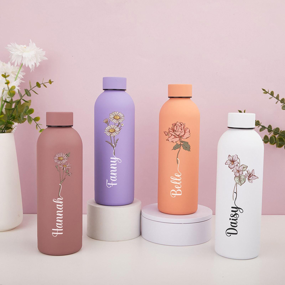 Customized floral water bottle - Portable Travel Kettle recensie en prijs