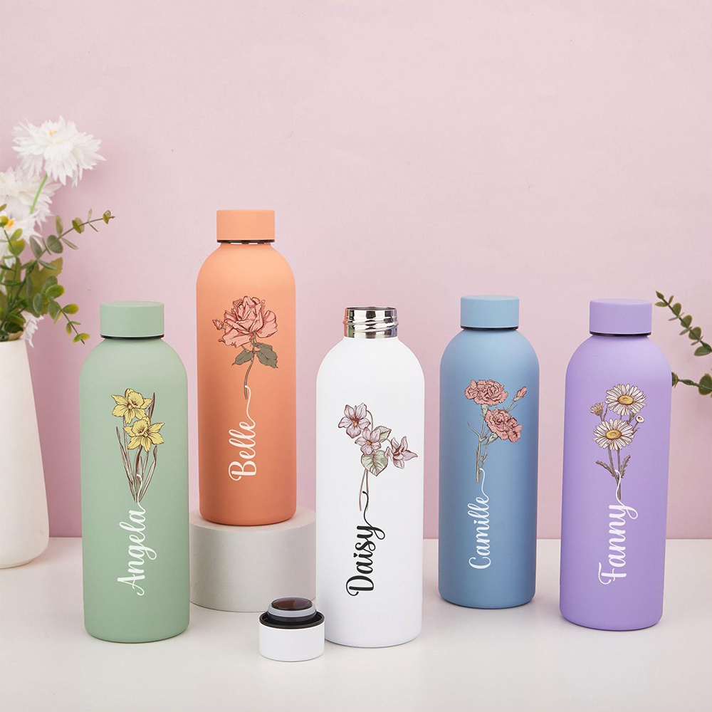 Customized floral water bottle - Portable Travel Kettle recensie en prijs