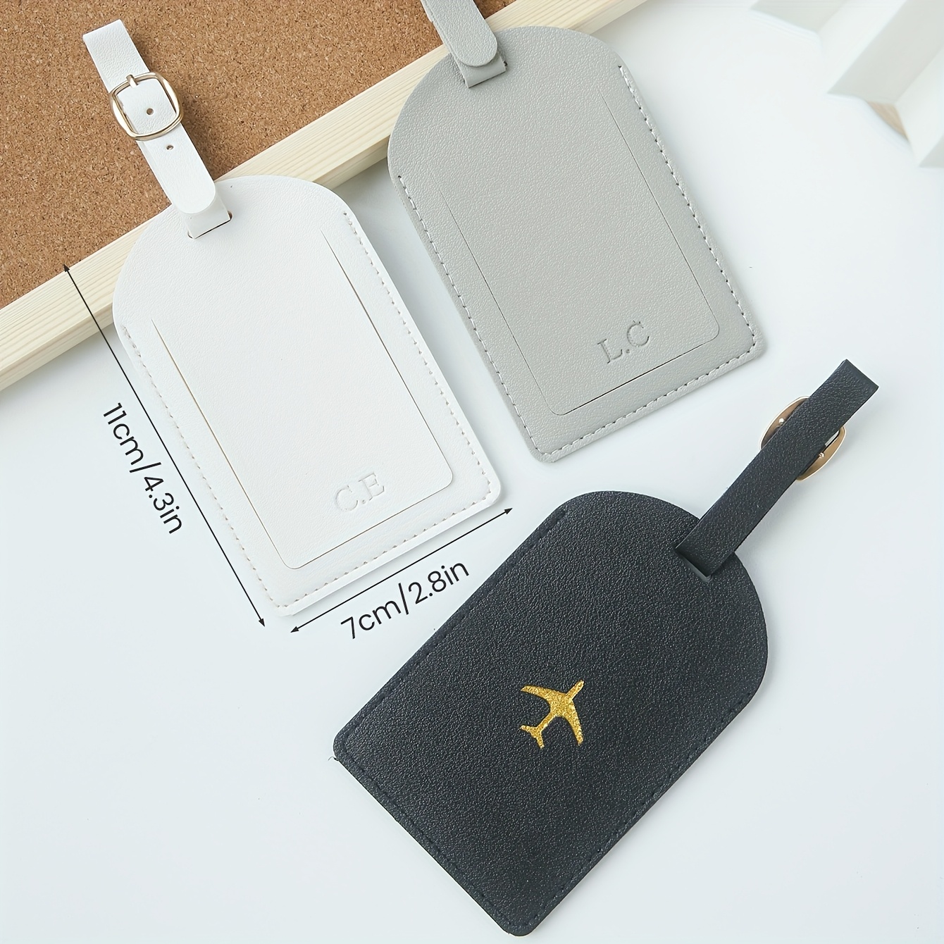 1PC Custom Initials Luggage Ta - Travel Accessories Logo recensie en prijs