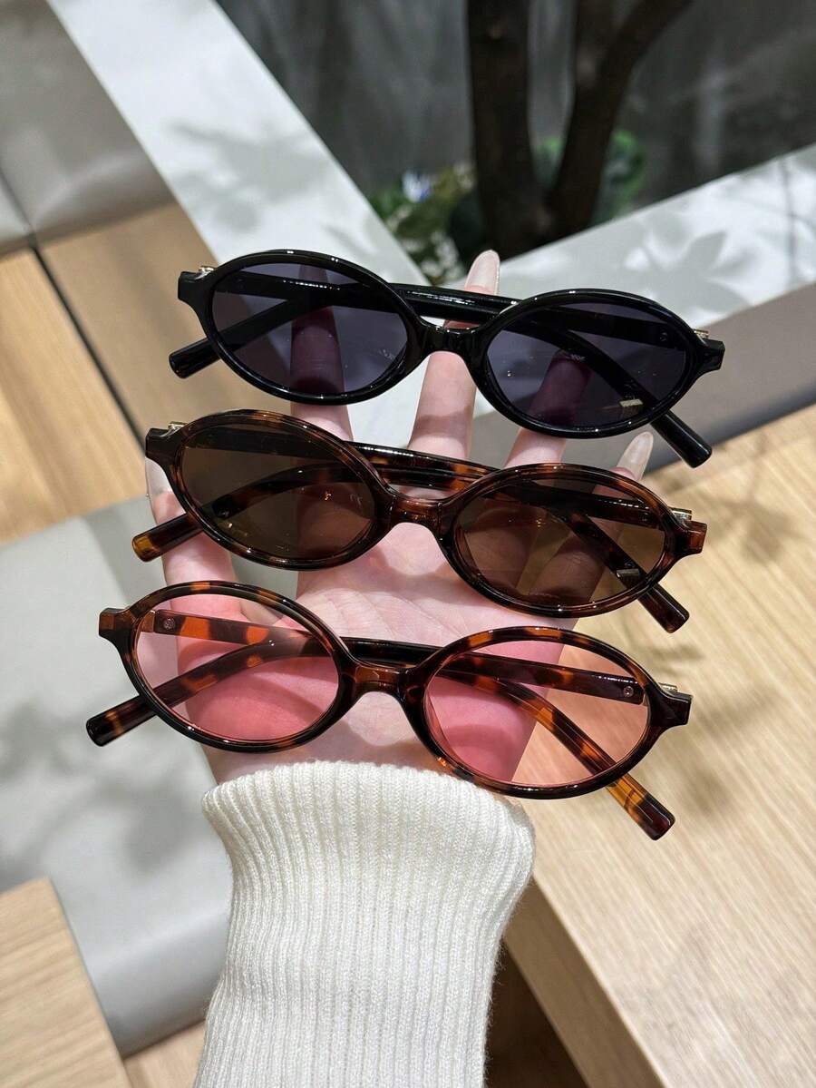 Oval Frame Retro Sunglasses Wo - Travel Accessories Unisex recensie en prijs