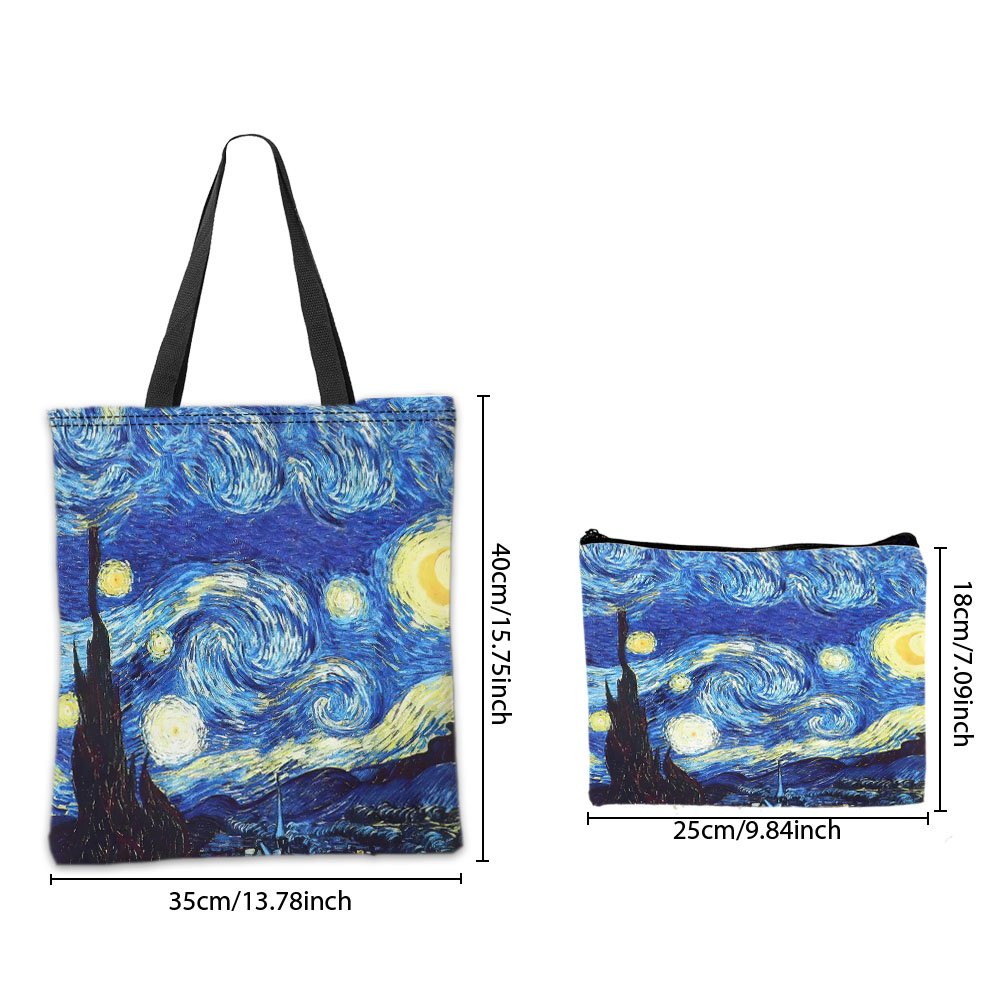 Van Gogh Series Tote Bag Cosme - Travel Accessories Bag recensie en prijs