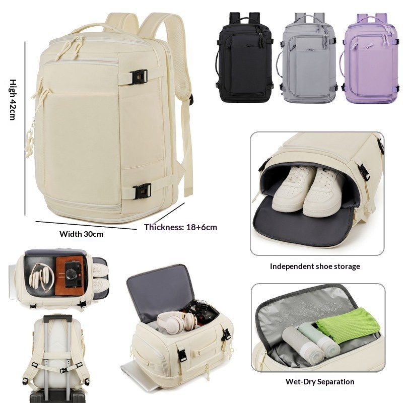 Travel Backpack Large Capacity - Travel Accessories Logo recensie en prijs
