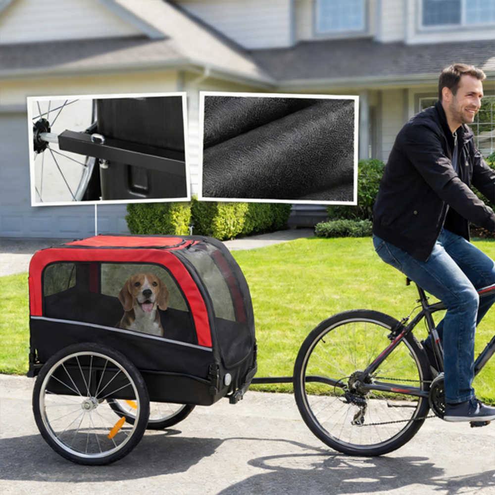 Dog Bike Trailer Pet Cart Bicy - Travel Accessories In Store recensie en prijs