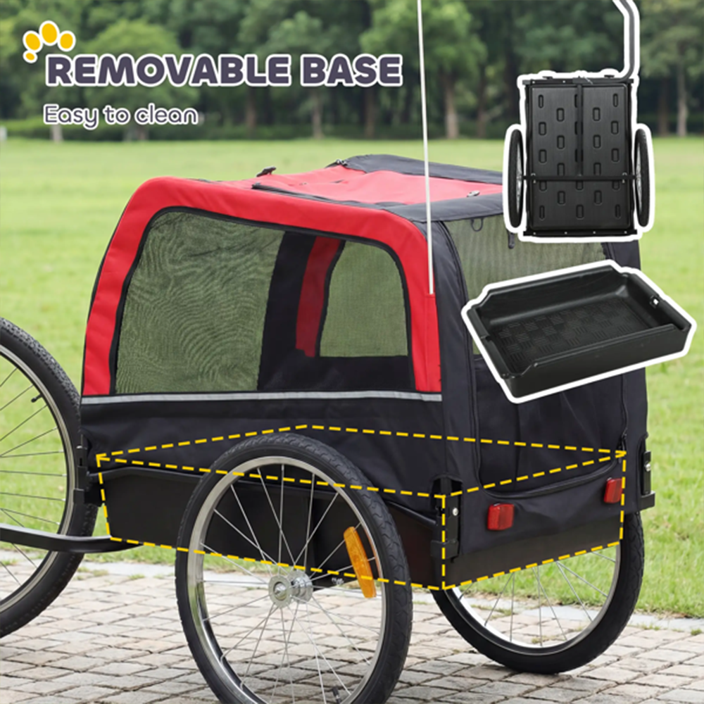 Dog Bike Trailer Pet Cart Bicy - Travel Accessories In Store recensie en prijs