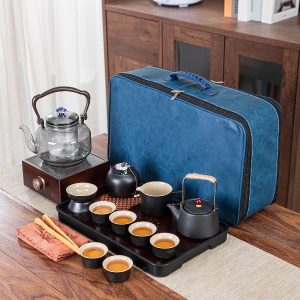 New Portable Travel Tea Set, O - Portable Travel Kettle recensie en prijs