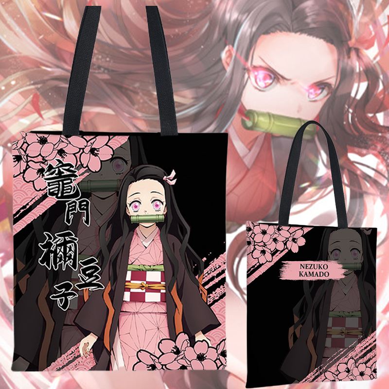 Cute Anime Tote Bag Demon Slay - Travel Accessories For Japan recensie en prijs