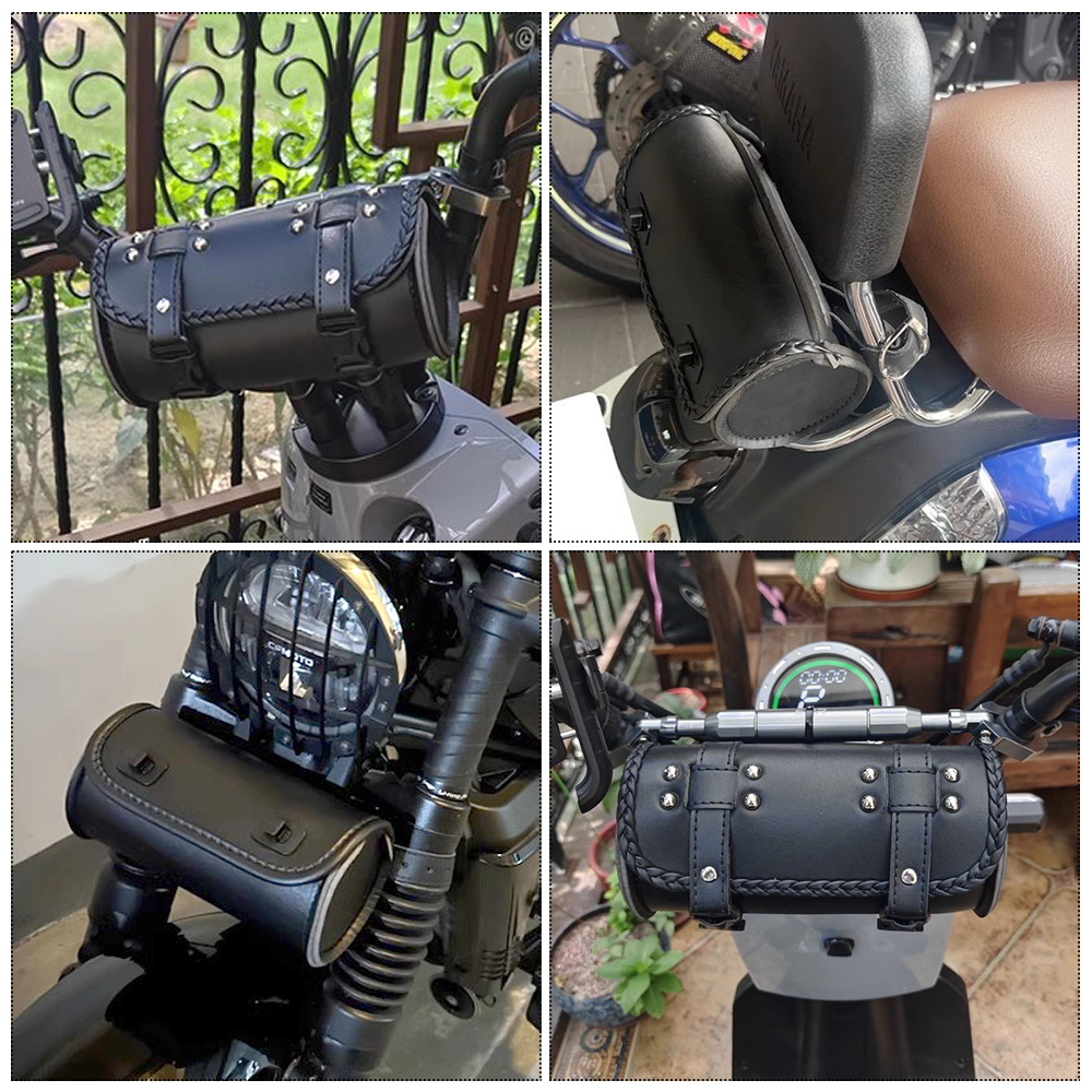 Motorcycle Fork PU Leather Tra - Travel Accessories Logo recensie en prijs