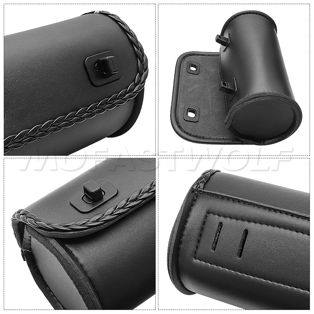 Motorcycle Fork PU Leather Tra - Travel Accessories Logo recensie en prijs