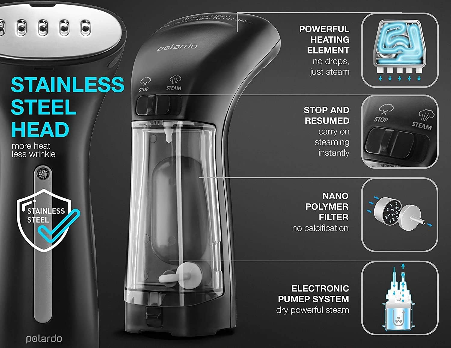 Portable Handheld Garment Stea - Portable Steamer Clothes recensie en prijs