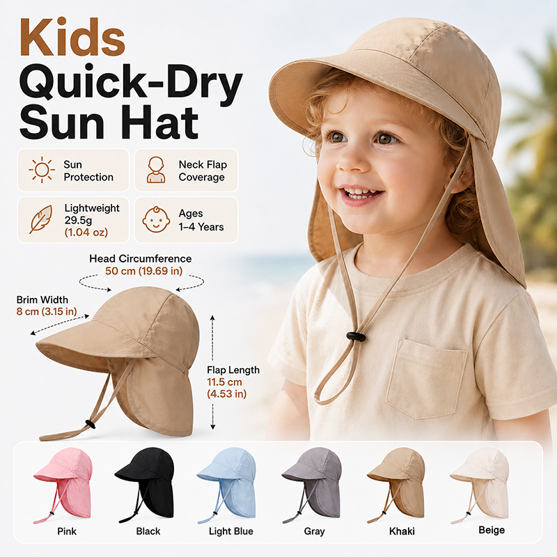 Quick Dry Baby Hats Summer Thi - Travel Accessories Unisex recensie en prijs