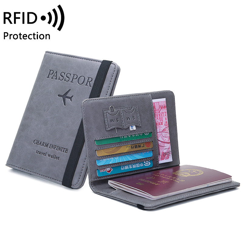 Unisex PU Leather Passport Hol - Travel Accessories Plane recensie en prijs