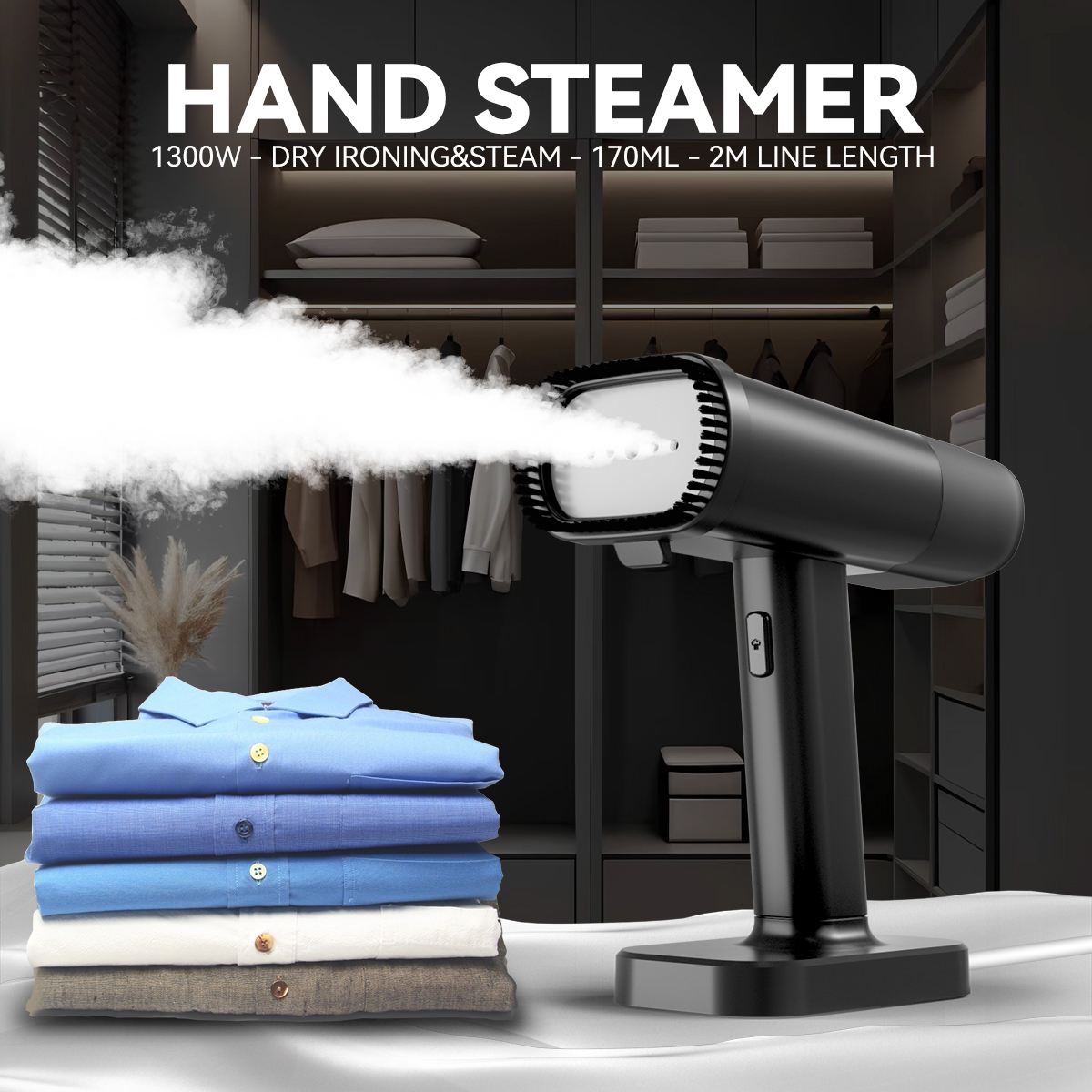 NEW 110V/220V New Strong Steam - Portable Steamer Clothes recensie en prijs