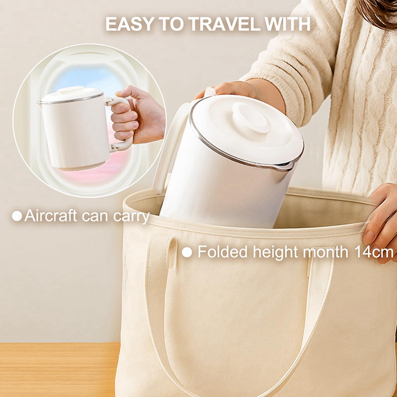 Travel Foldable Electric Kettl - Portable Travel Kettle recensie en prijs