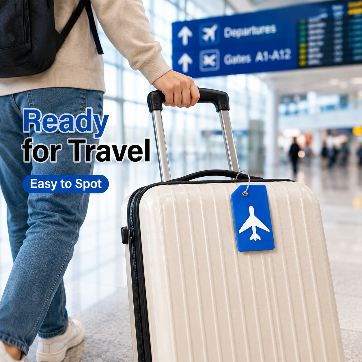 2/5PCS Silicone Travel Luggage - Travel Accessories Plane recensie en prijs