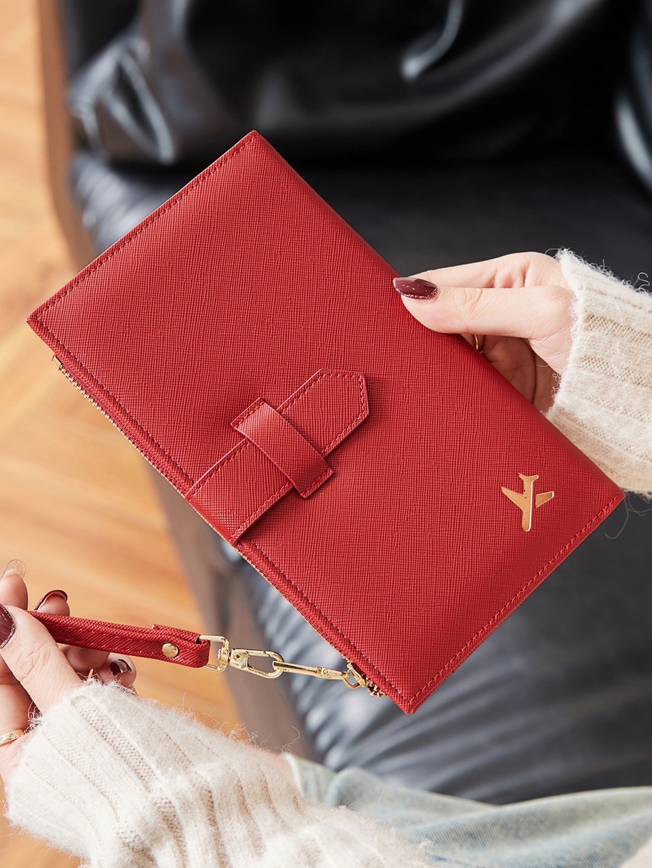 Fashionable PU leather airplan - Travel Accessories Plane recensie en prijs