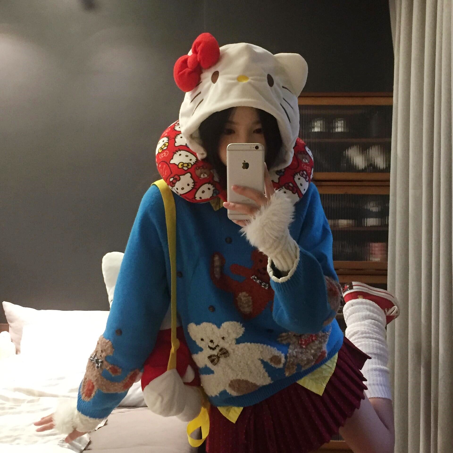 Kawaii Kitty Style Hooded U-Sh - Travel Accessories For Japan recensie en prijs