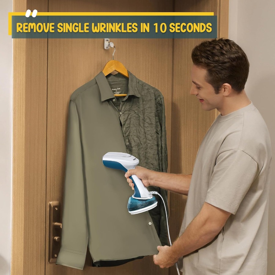 Handheld Steamer for Clothes 1 - Portable Steamer Clothes recensie en prijs