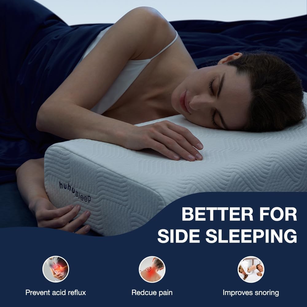 Side Sleeper Pillow with Cooli - Neck Pillow Memory Foam recensie en prijs