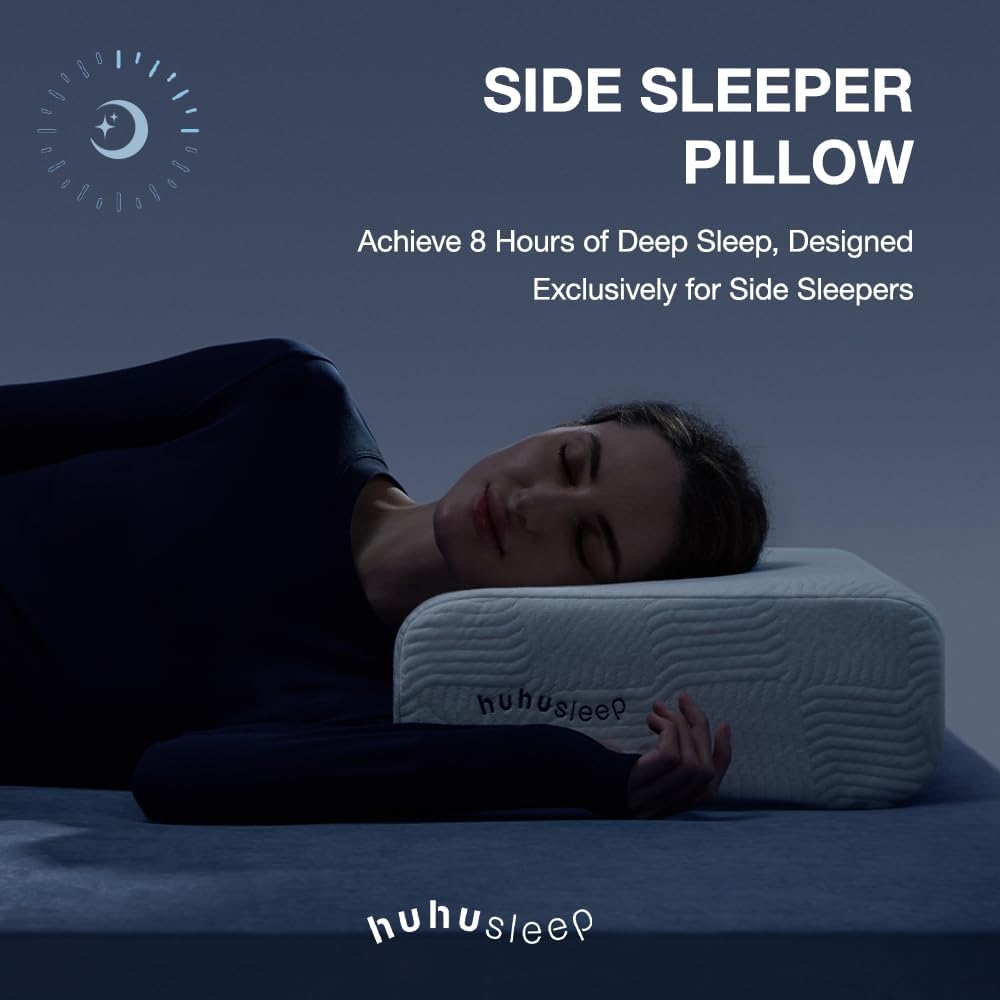 Side Sleeper Pillow with Cooli - Neck Pillow Memory Foam recensie en prijs