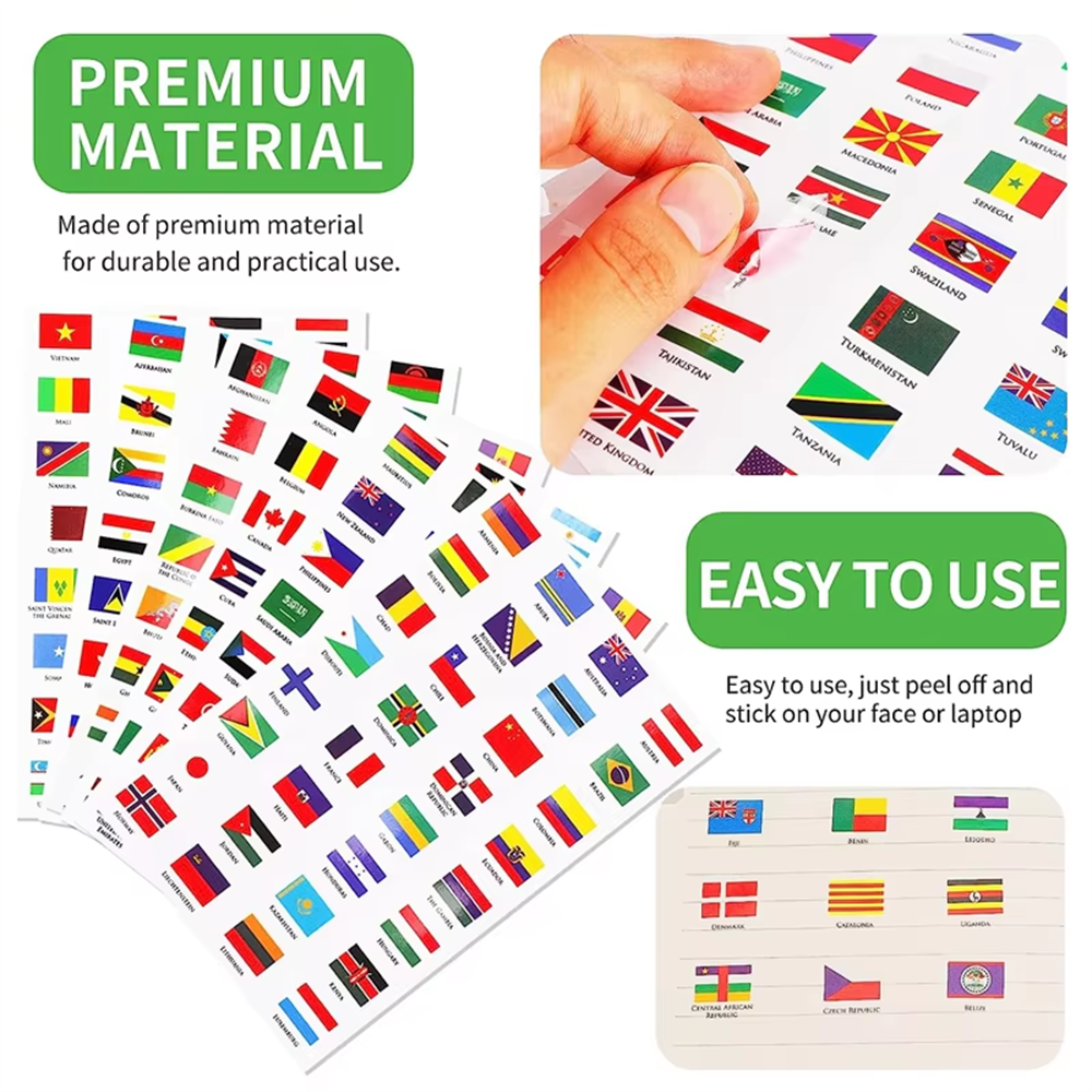 192 Countries World Flag Stick - Travel Z recensie en prijs