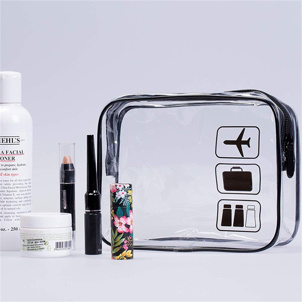1pc Clear Toiletry TSA Approve - Toiletry Bag Tsa recensie en prijs