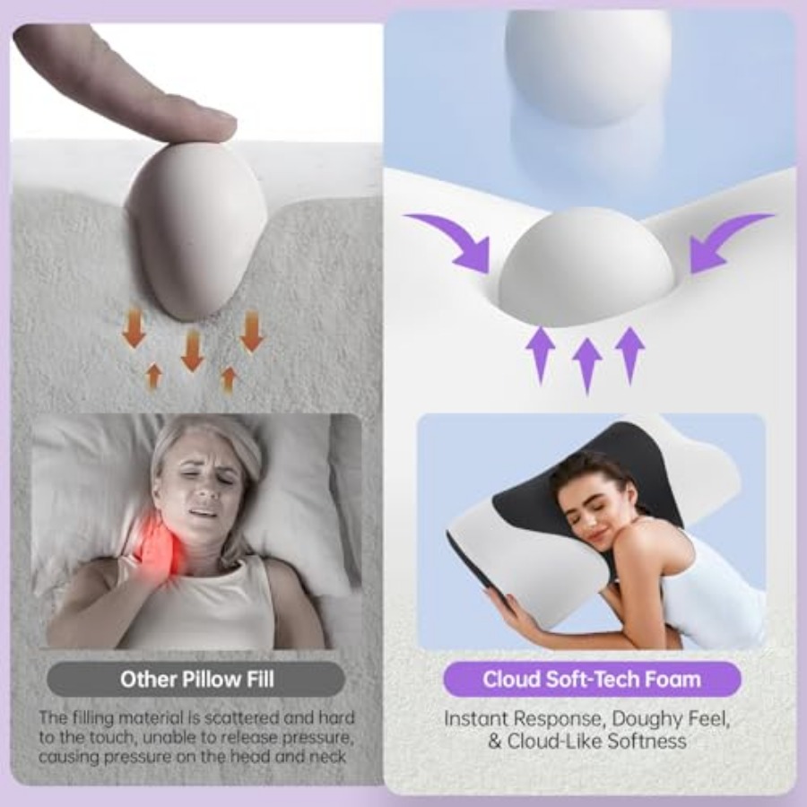 Cloud Align Pillow, Ergonomic  - Neck Pillow Memory Foam recensie en prijs
