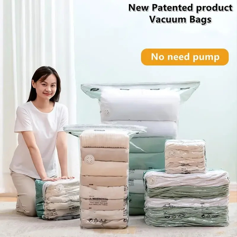 1pc No Need Pump Vacuum Bags L - Travel Accessories In Store recensie en prijs