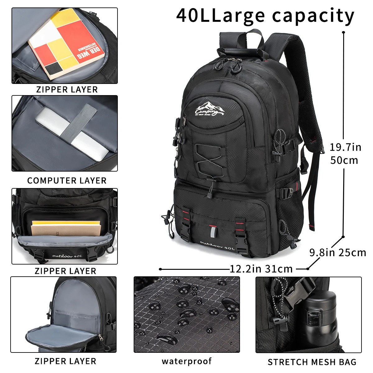 Large capacity cross-border hi - Travel Accessories Europe recensie en prijs