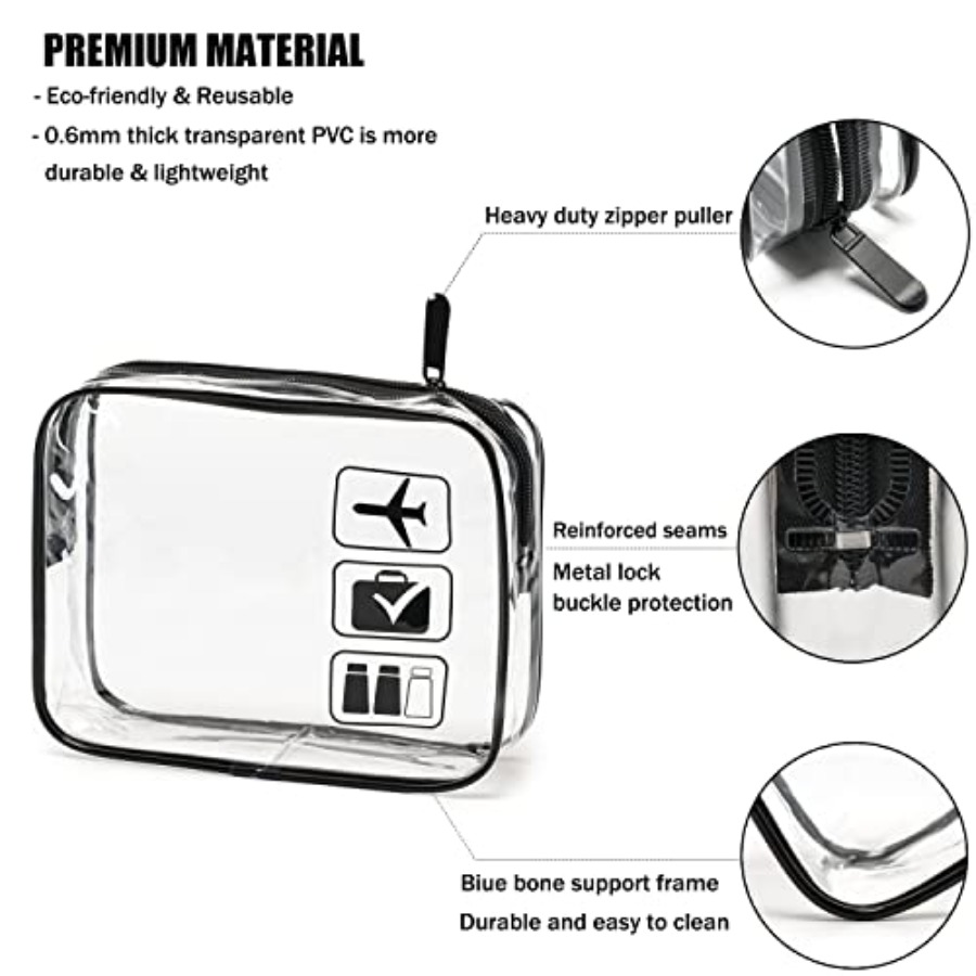 TSA Approved Toiletry Bag, 3 P - Toiletry Bag Tsa recensie en prijs