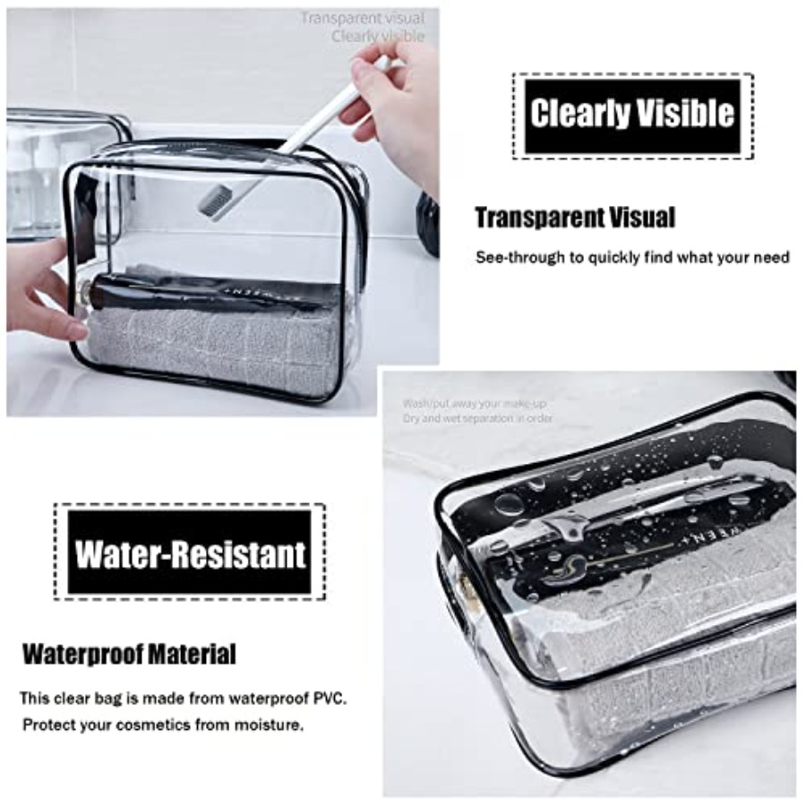 TSA Approved Toiletry Bag, 3 P - Toiletry Bag Tsa recensie en prijs