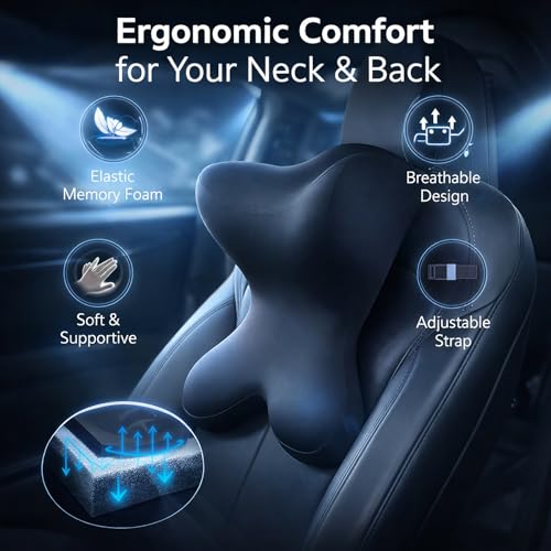 Premium Breathable Memory Foam - Neck Pillow Memory Foam recensie en prijs