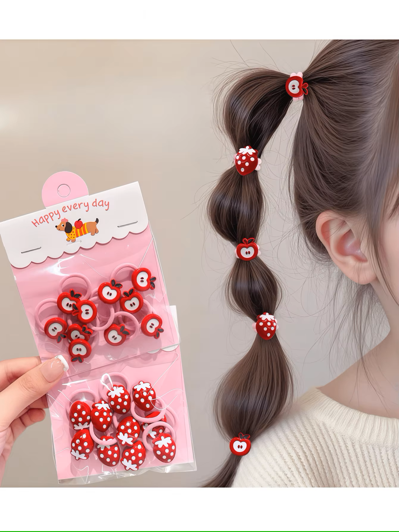 10/20pc Cute Strawberry & Appl - Travel Accessories Apple recensie en prijs