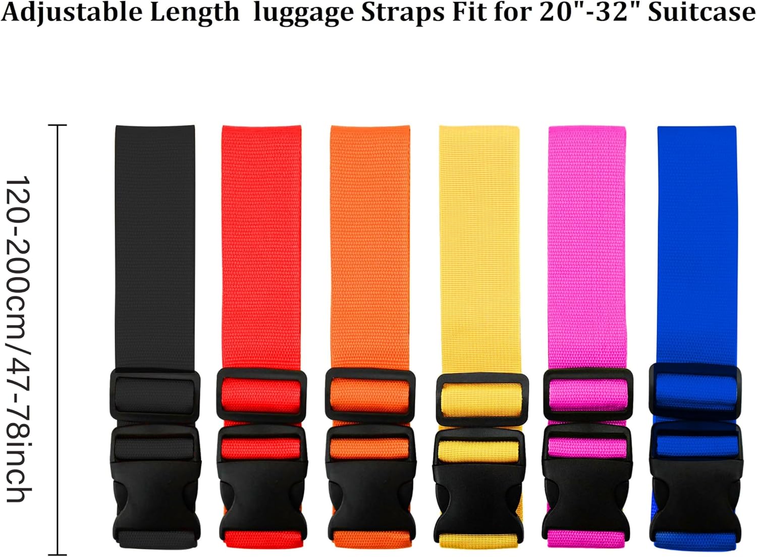Bright Color Adjustable Luggag - Travel Accessories Plane recensie en prijs